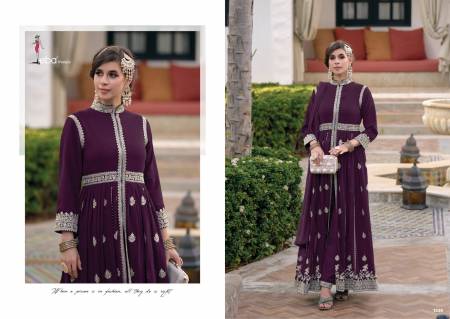 Eba Gulmeena Wholesale Georgette Wedding Salwar Suits Catalog 